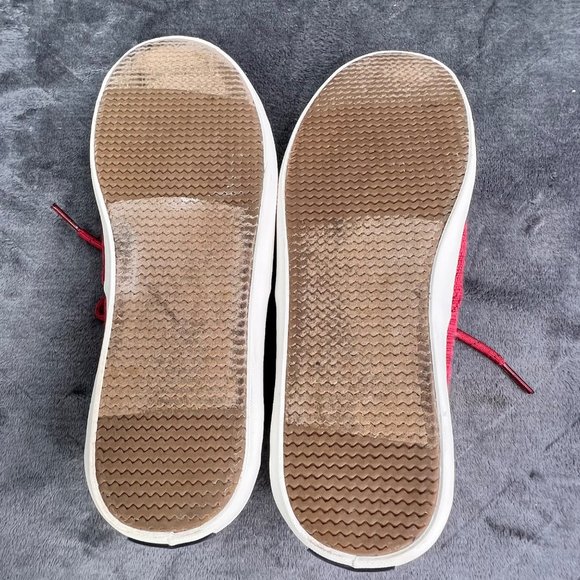 Sperry Bodie Sneaker Shoes size 6 M Big Kids or 8 Women Red Washable Fabric - Picture 8 of 10